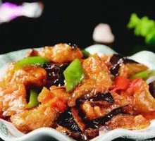 Braised Eggplant Rice Bowl