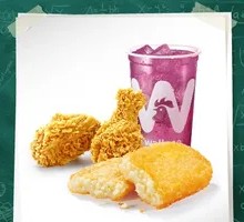 Rainy Day Orchid Grape Sparkling Drink Snack Meal