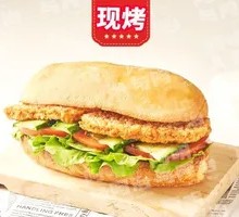 藤椒腿排三明治