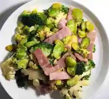 Bacon Stir-fried Broccoli