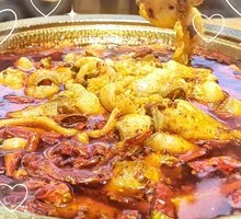 Spicy Tofu and Black Bass Hot Pot