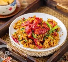 Cantonese Sausage Fried Rice