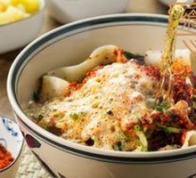Oil-Poured Noodles