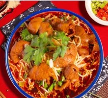 Chongqing Dry-Spiced Braised Pork Intestine Noodles