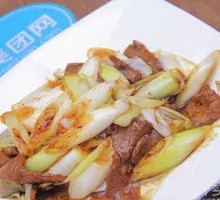 Scallion Stir-Fried Beef