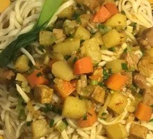 Sautéed Meat Noodles