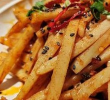 Lotus Root with Scallion Oil