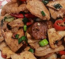 Youxian Fragrant Tofu with Pork Belly Stir-fry