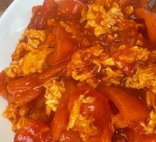 Peel Tomato and Egg Stir-Fry