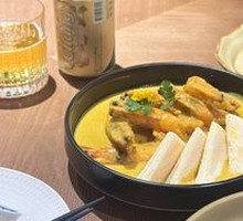 Thai Yellow Curry Shrimp