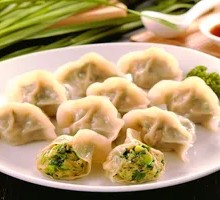 Scallion Pork Dumplings