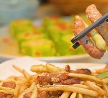 Peanut Sprout Stir-Fry with Beef Ribs
