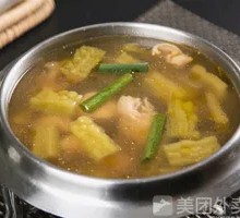 Pineapple Bitter Melon Chicken Soup