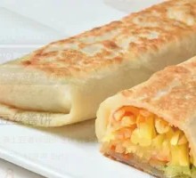 Sour Spicy Potato丝 Wraps
