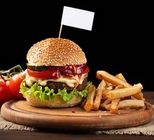 Double Beef Egg Burger