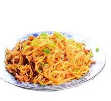 Preserved Meat Egg Fried Noodles