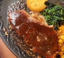 Black Pepper Sauce Grilled Chicken Cutlet