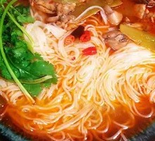 Braised Beef Fried Rice Noodles