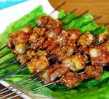 Hot Lamb Skewers