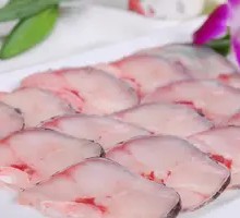 Black fish slices