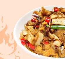 Fragrant Mushroom Pan-Fried Chicken