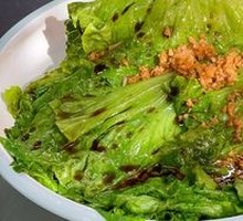 Boiled lettuce