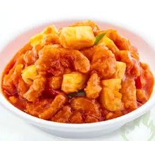 Sour Pork with Pineapple