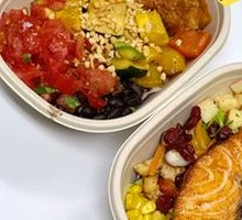 Pan-Seared Salmon Super Bowl
