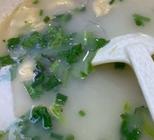 Old Duck Blood and Tofu Soup