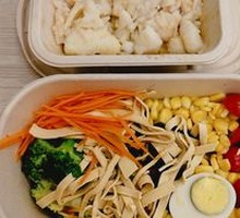 Steamed Ling Fish Healthy Meal