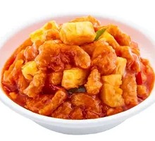 Carrot and Pork in Sweet and Sour Sauce