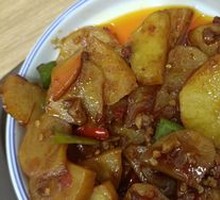 Braised Potato Slices