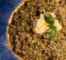 Italian Porcini Risotto with Stagionato Cheese