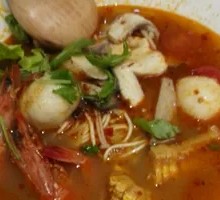 Seafood Tom Yum Noodle Soup