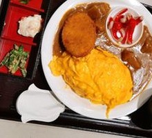 Curry Omelette Rice Set
