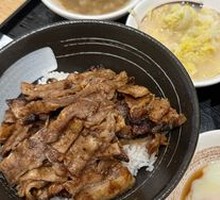 Pork and Beef Rice Bowl