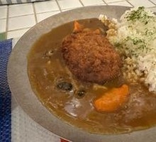 Fried Wagyu Beef Patty Curry
