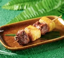 Pineapple Beef Skewers