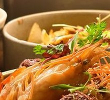 Wine-Marinated Shrimp