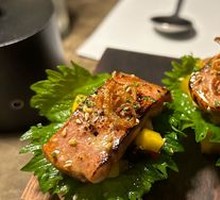 Foie Gras with Basil Tapas