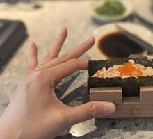 Black Tiger Shrimp Hand Roll