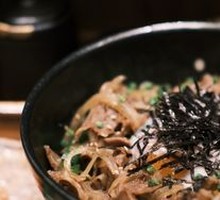 Warm Egg Beef Rice Bowl