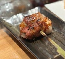 Pork and Rice Cake Skewers