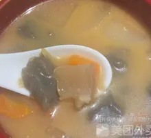 Miso-Boiled Beef Tendon Soup