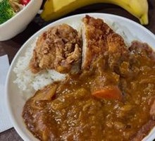 Fried Pork Cutlet Curry Rice