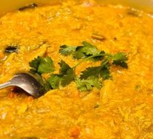 Steamed Fish Head with Crab Paste