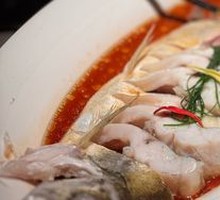 Steamed White Fish