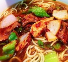 Stir-Fried Pork Liver Noodles with Sauce