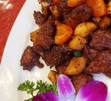 Black Pepper Beef Cubes