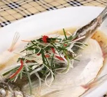 Steamed White Fish